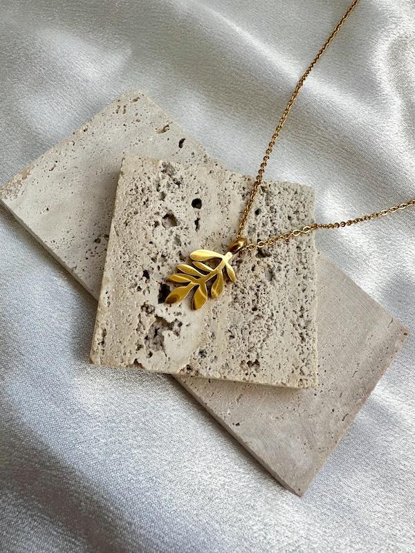 Olive Branch Palestine Necklace