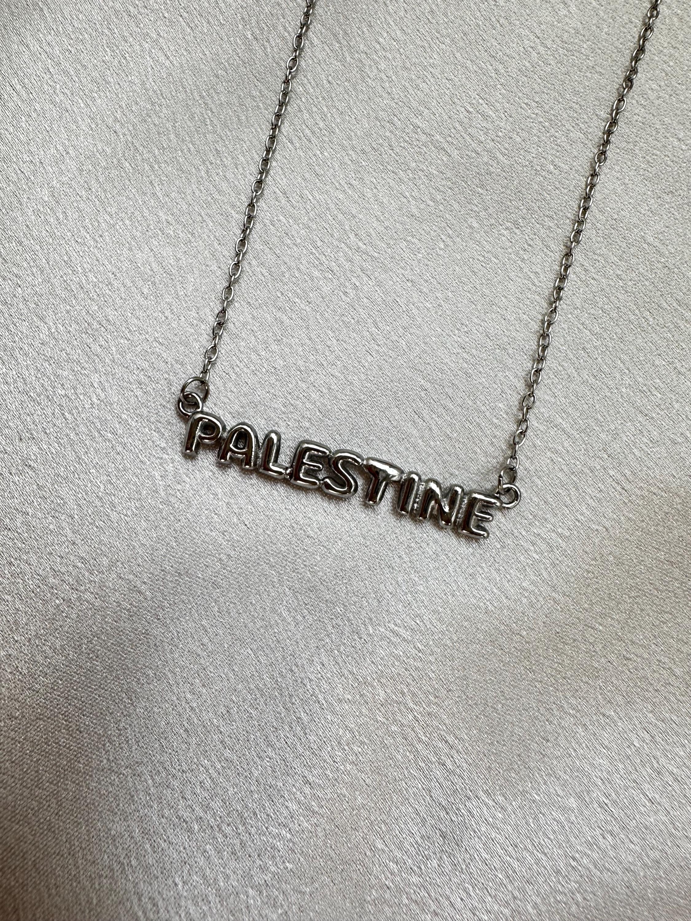 Palestine Bubble Necklace