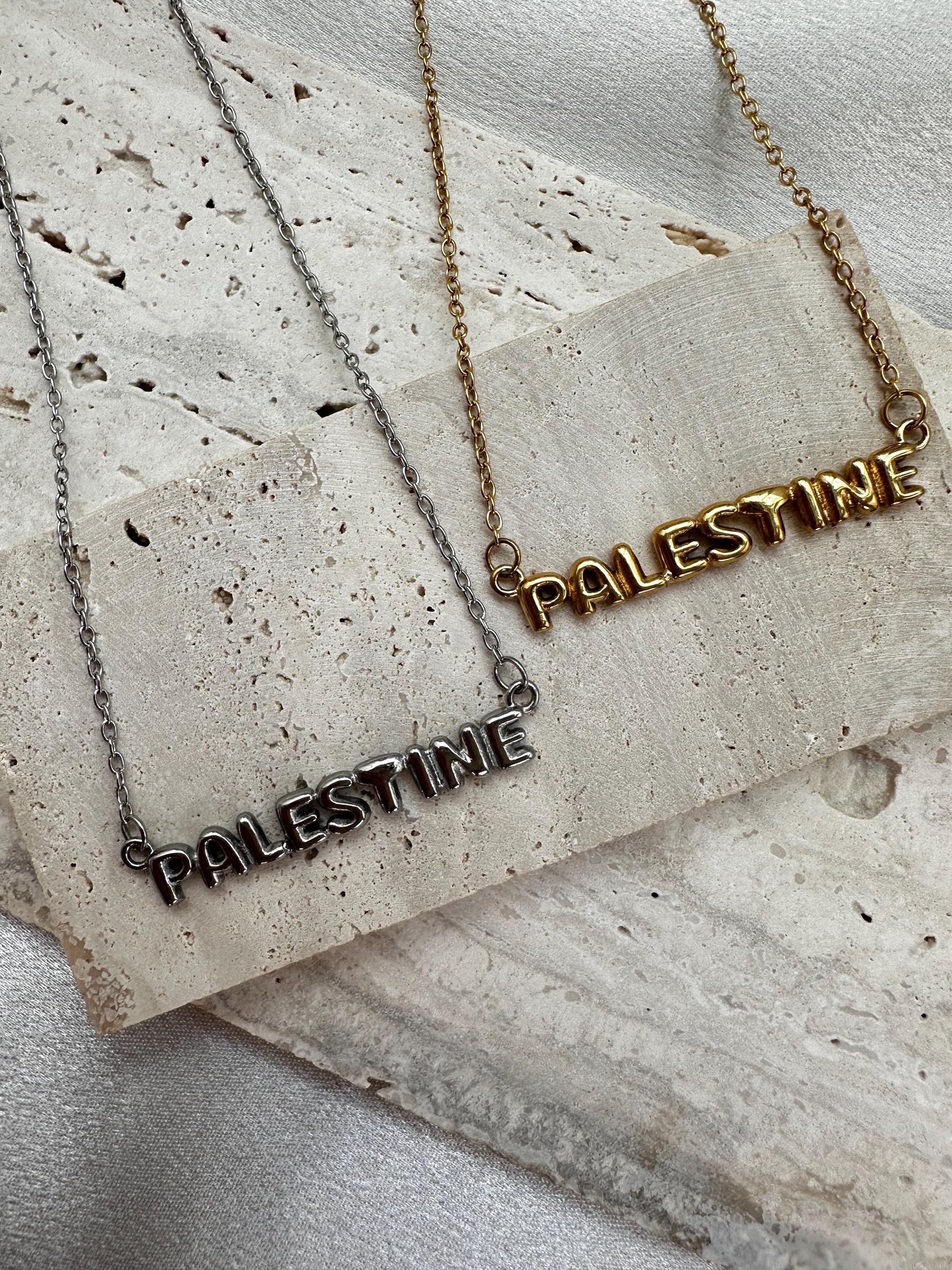 Palestine Bubble Necklace