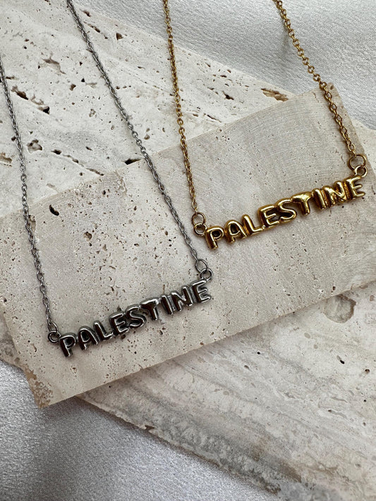 Palestine Bubble Necklace