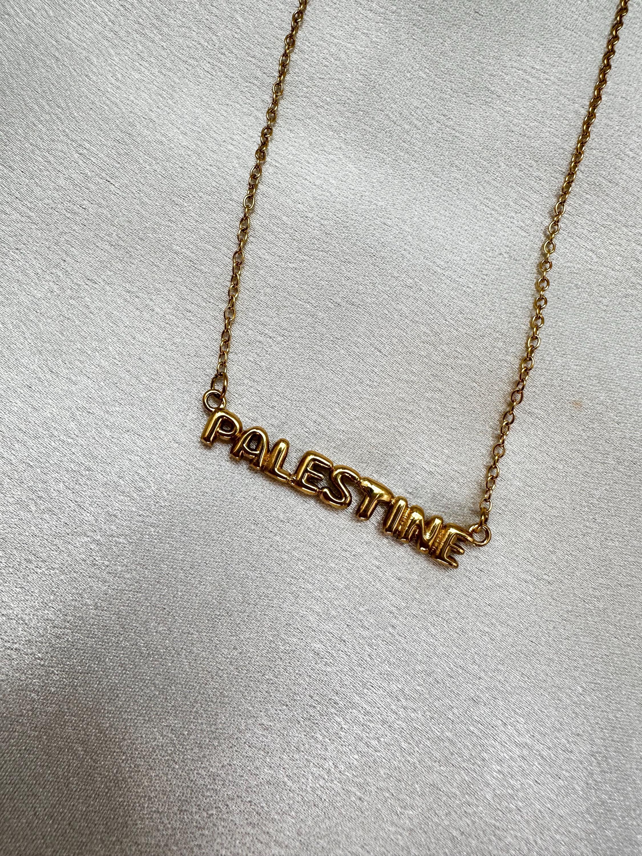 Palestine Bubble Necklace