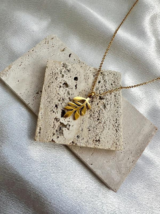 Olive Branch Palestine Necklace