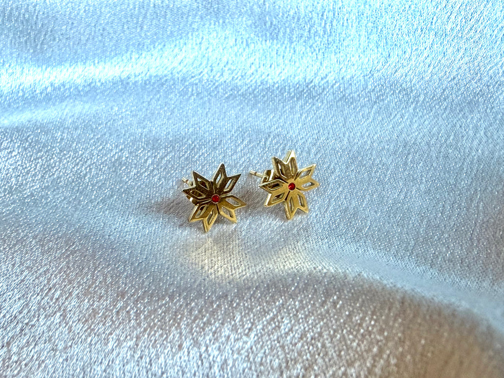 Tatreez Motif Stud Earring