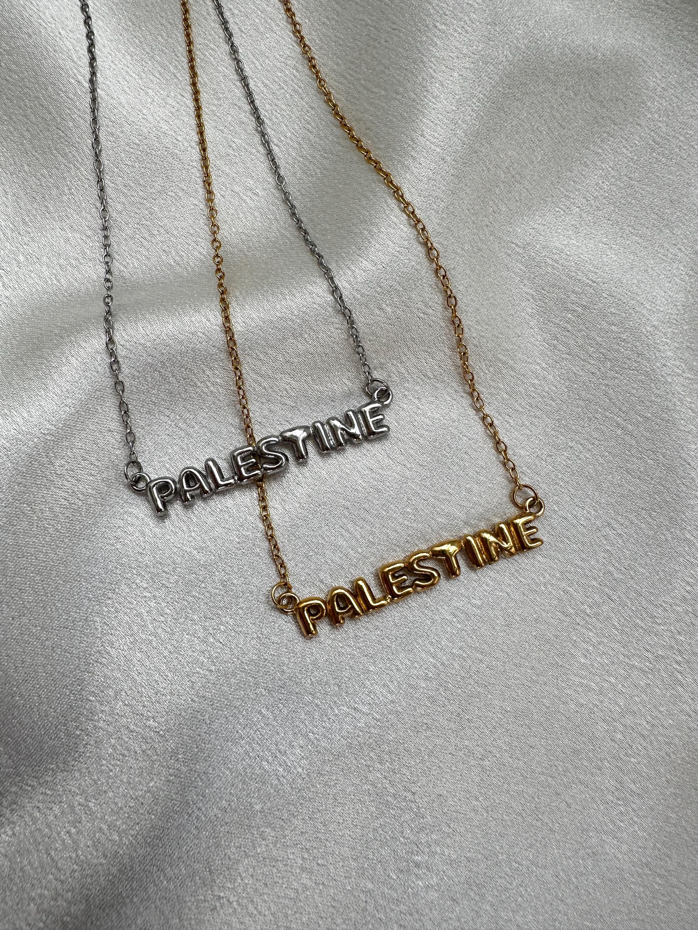 Palestine Bubble Necklace